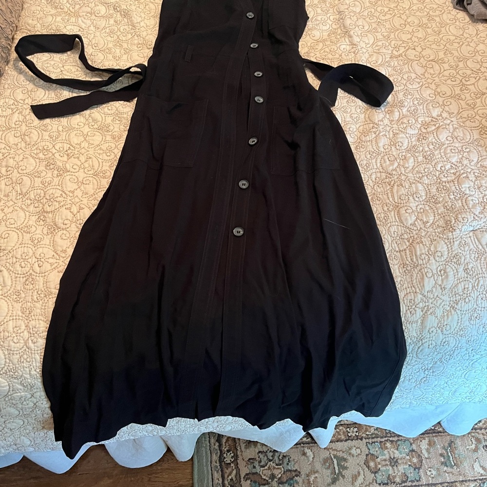 Whistles women’s long button down dress (size 4)